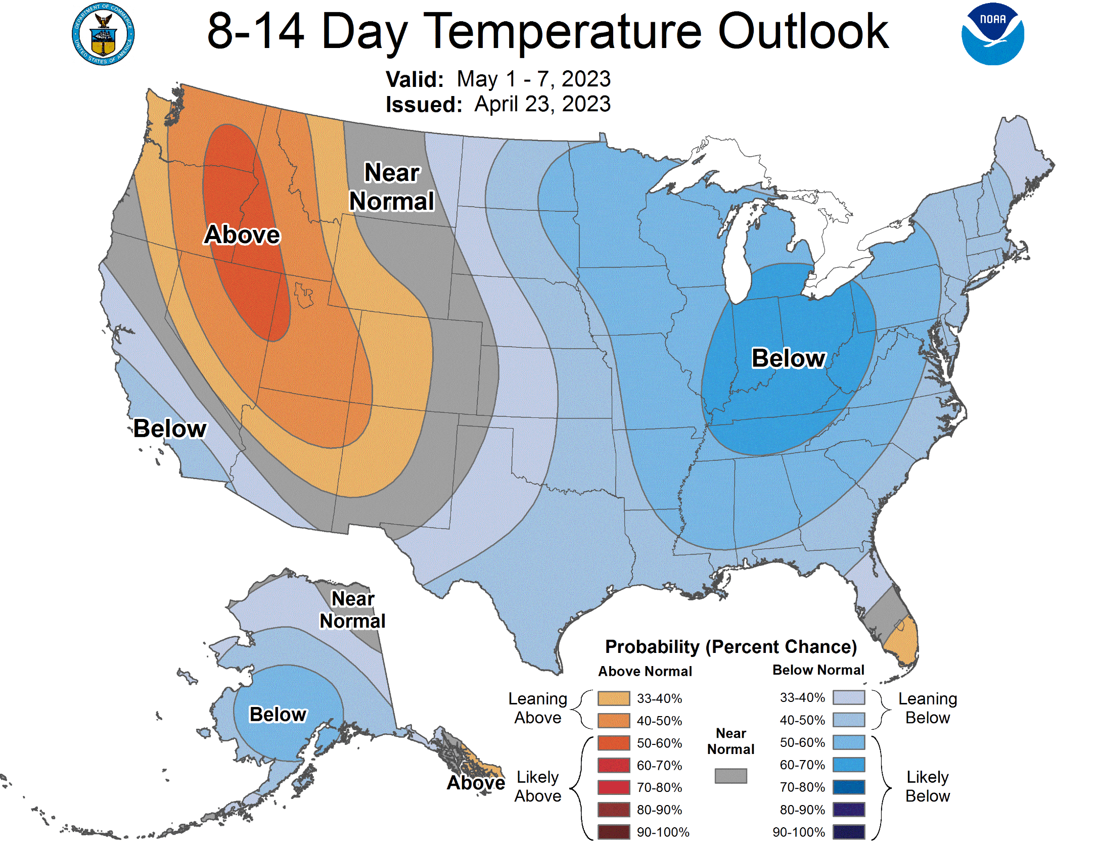 8-14 day temperature outlook