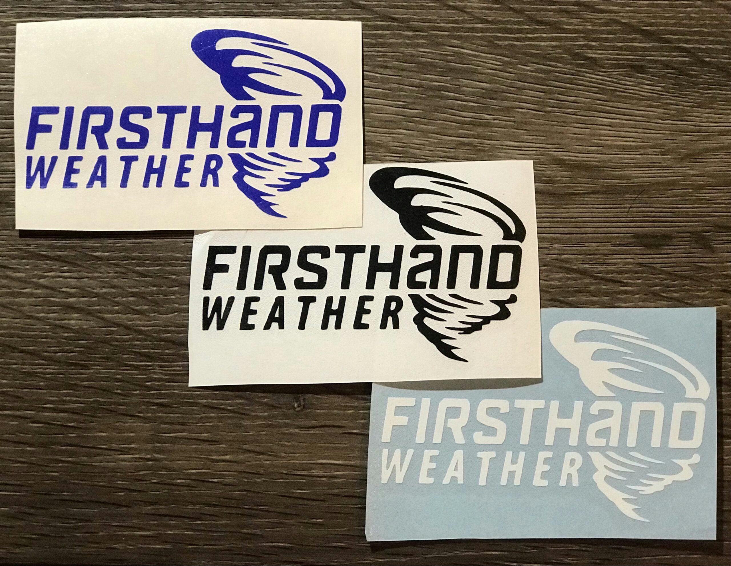 Firsthand Weather decals