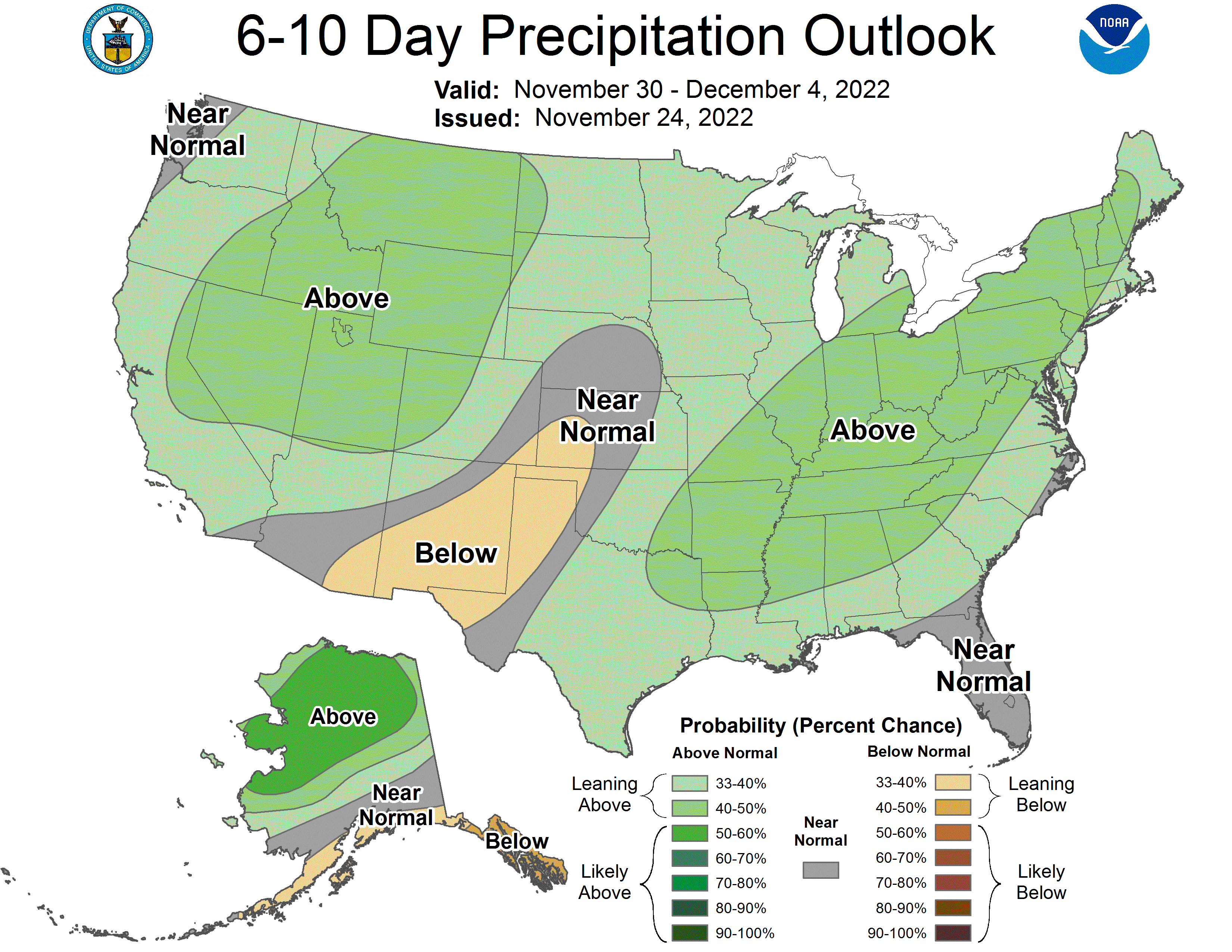 6-10 precipitation forecast nov 30-dec 4, 2022