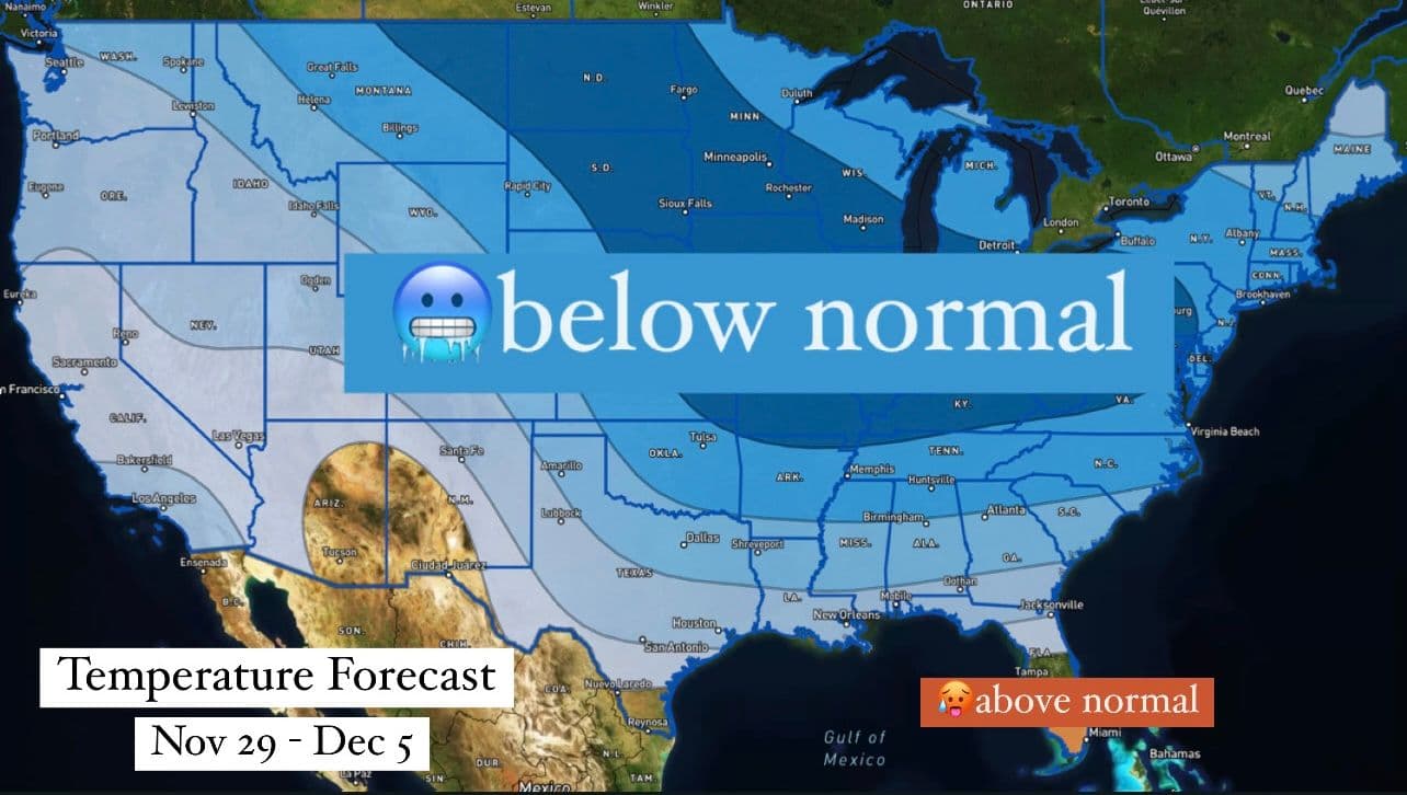 8-14 day temperature outlook