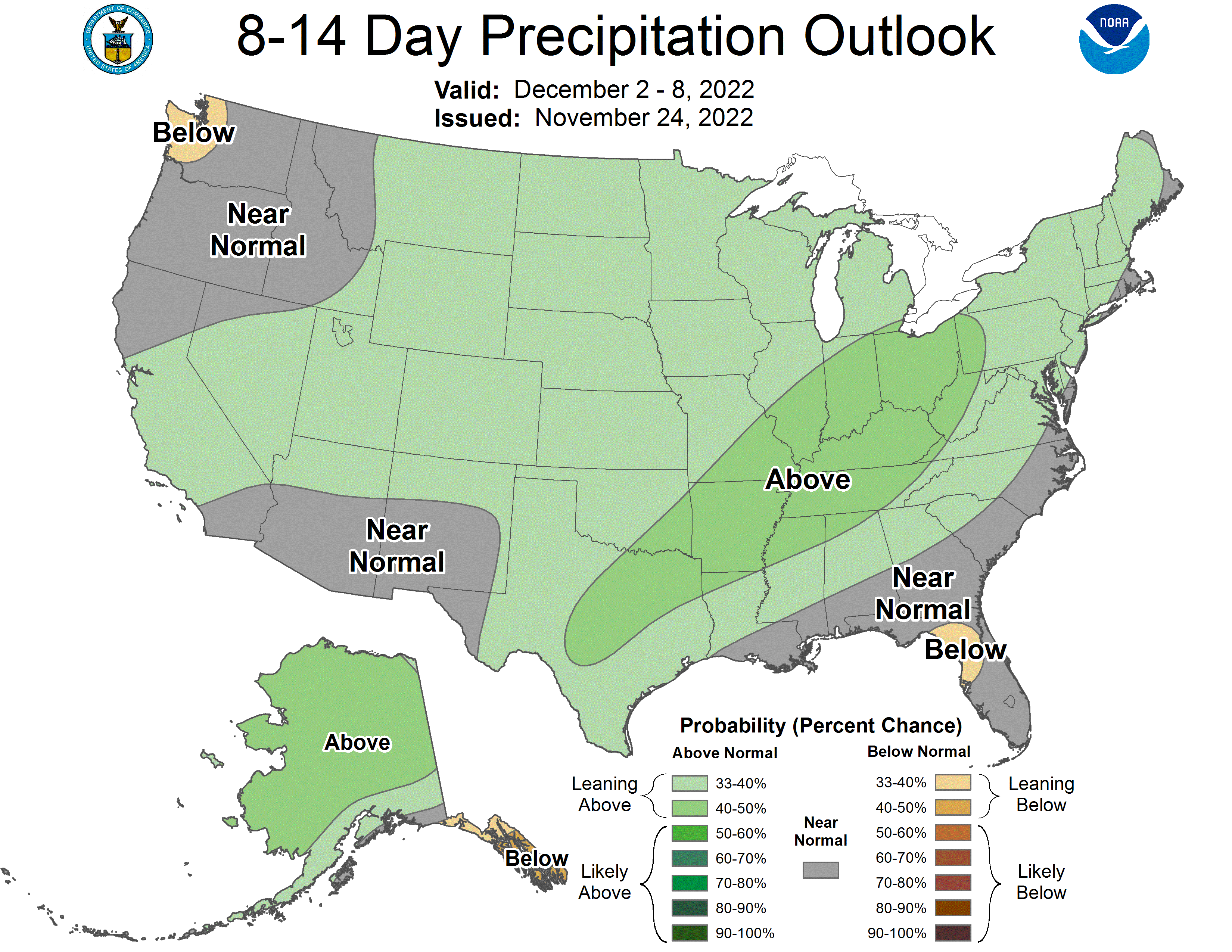 8-14 precipitation forecast dec 2 - dec 8, 2022