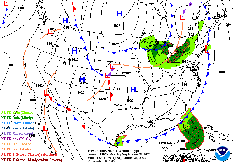 Ian Likely To Hit Florida Panhandle Or Peninsula Firsthand Weather