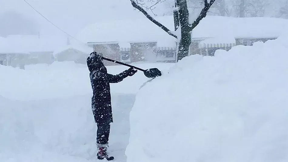 Lake Effect Snow Feet