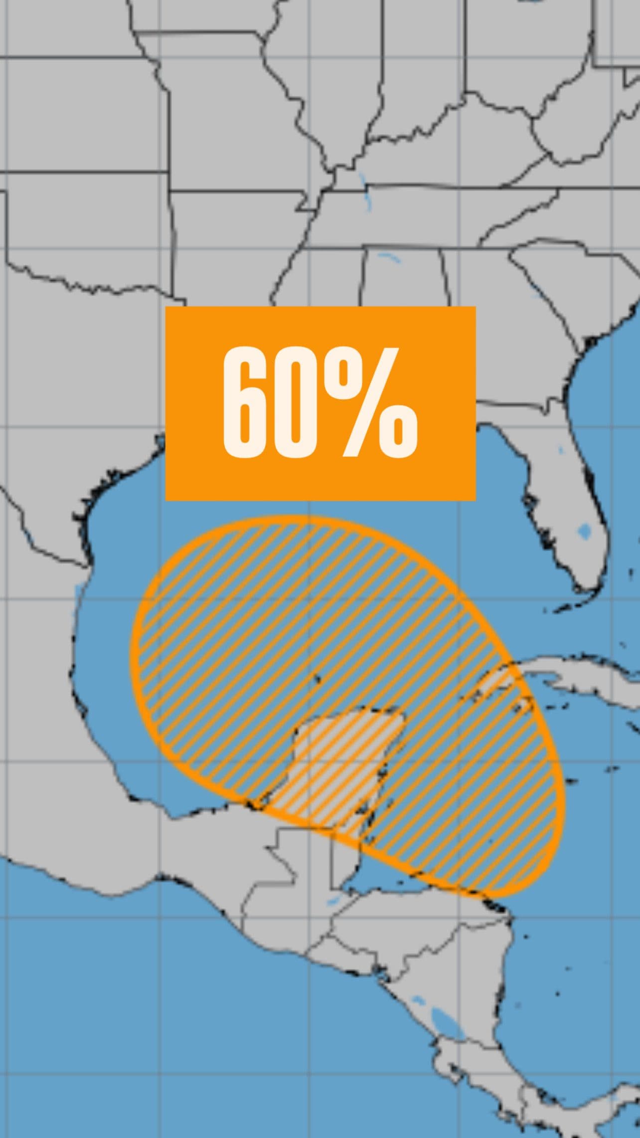 NHC forecast over the next 7 days