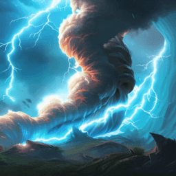 tornado and lightning